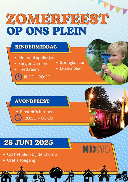 Flyer zomerfeest op ons plein (1)